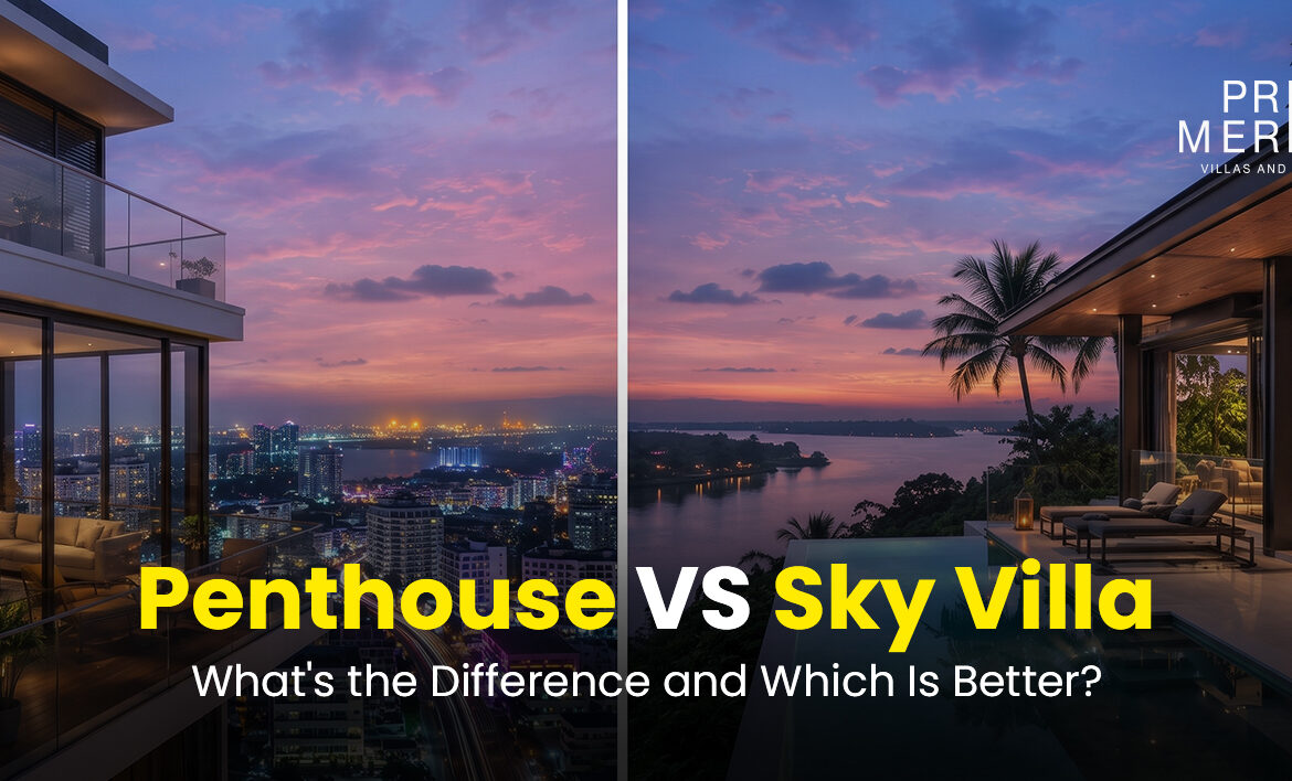 Penthouse vs sky villa