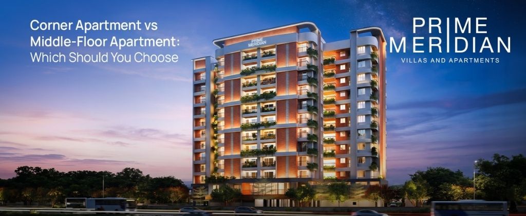 corner apartment vs middle floor apartment